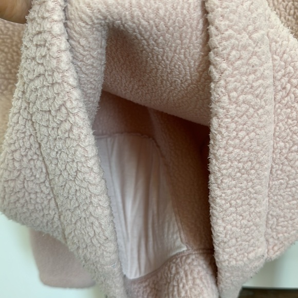 J Crew Womens Pullover Fleece Sherpa Polartec Half-zip Pink Size Small - Picture 11 of 13